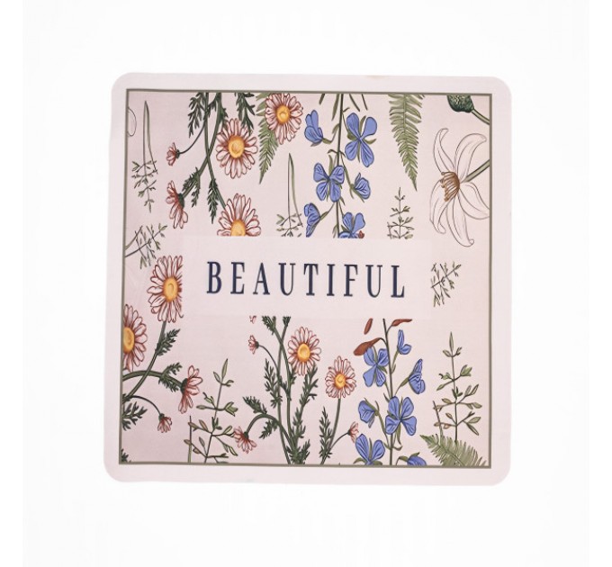 Килимок захисний на пральну машинку 58*57 см, beautiful