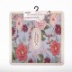 Коврик защитный на стиральную машинку 58*57 см, flowers garden
