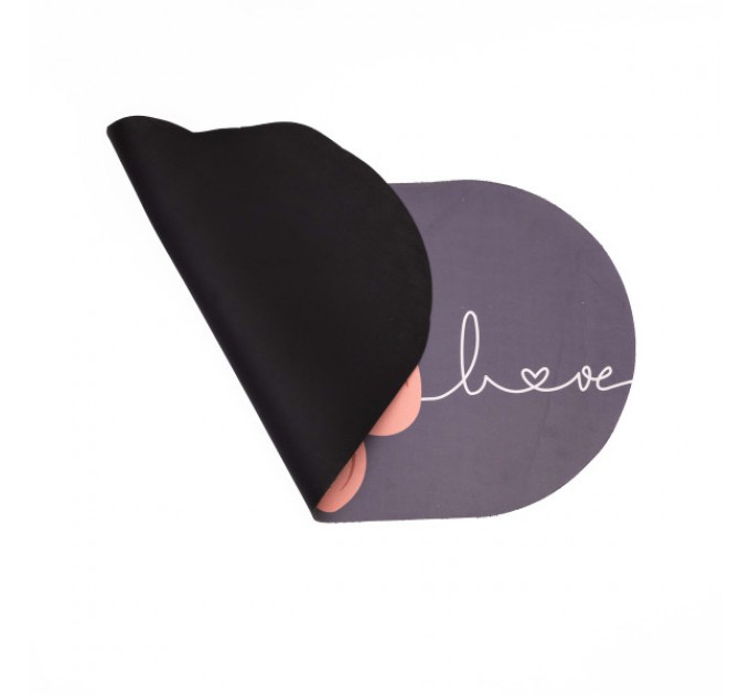 Килимок вологопоглинаючий для ванної кімнати 75*45 см, фіолетовий