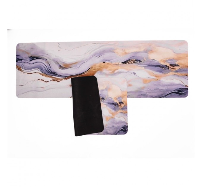 Набір килимків для кухні 2шт 116*38см/57*38 см, білий