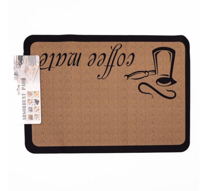 Коврик диатомитовый универсальный COFFEE MATE 50*35 см