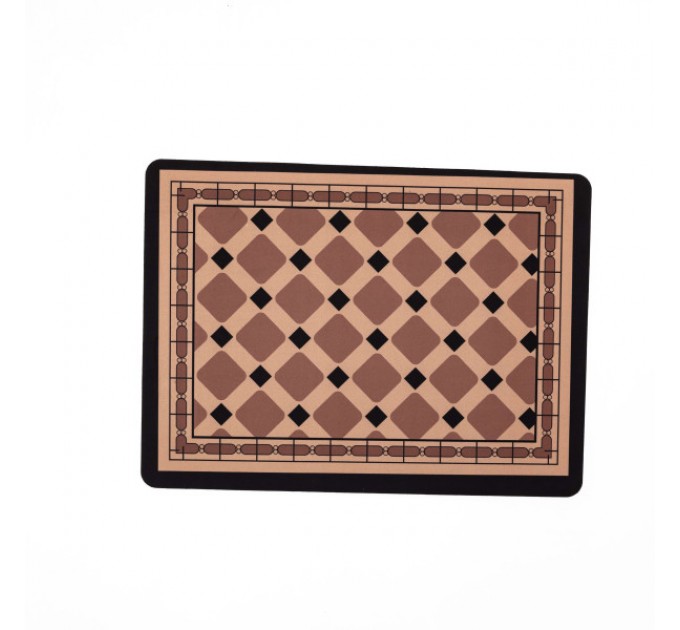 Килимок для сушки посуду антиковзкий 37,5*13 см, бежевий