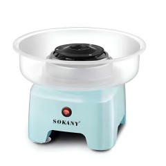 Апарат для солодкої вати Sokany SK-520 настільний, м'ятний