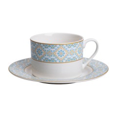 Чашка керамічна 250 мл Ethnic, білий