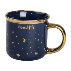 Чашка керамічна Good life 320 мл, синій