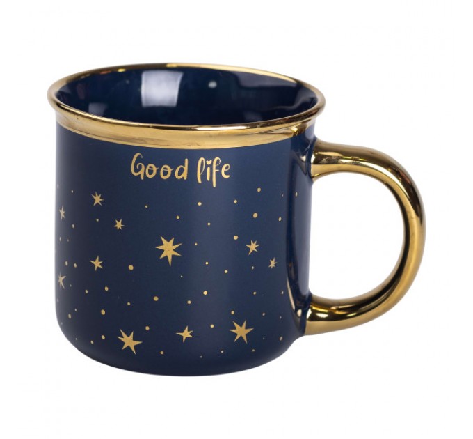 Чашка керамічна Good life 320 мл, синій Чашка керамічна Good life 320 мл, синій