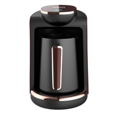 Електрична турка для кави Sokany SK-0136 250 мл, чорний із золотом Електрична турка для кави Sokany SK-0136 250 мл, чорний із золотом