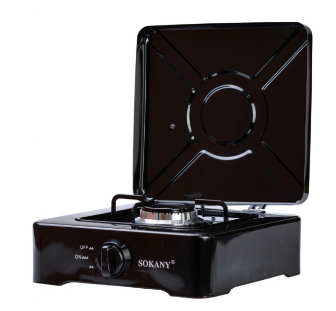 Настільна газова плита SOKANY SK-07005 одноконфорочна для балонного газу