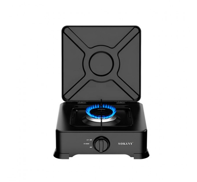 Настільна газова плита SOKANY SK-07005 одноконфорочна для балонного газу