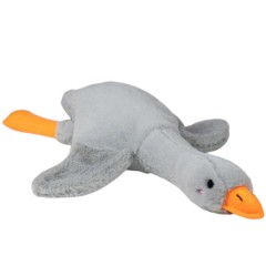 Гусь-обнімусь 3в1 плед подушка-іграшка, сірий
