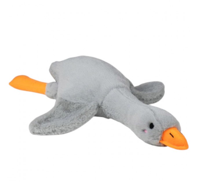 Гусь-обнімусь 3в1 плед подушка-іграшка, сірий