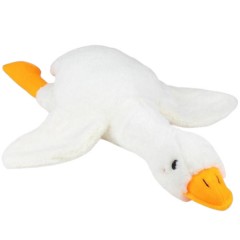 Гусь-обнімусь 3в1 плед подушка-іграшка, білий