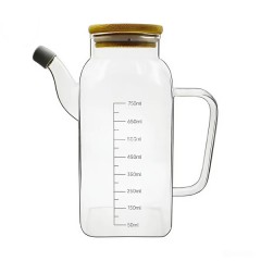 Ємність для олії та оцту з боросилікатного скла 750 мл