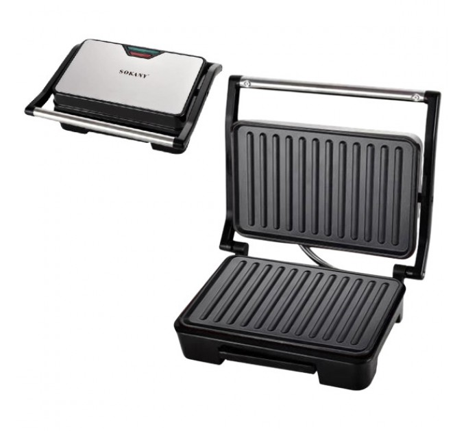 Електрогриль притискний SOKANY SK-223 850 Вт