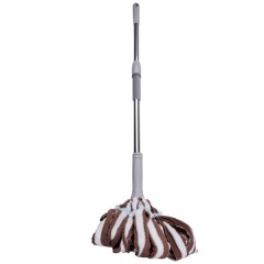 Швабра-моп мотузкова для миття підлоги 134 см, коричневий