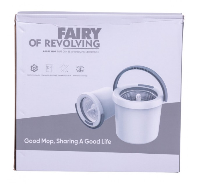 Комплект для прибирання швабра мотузкова та відро