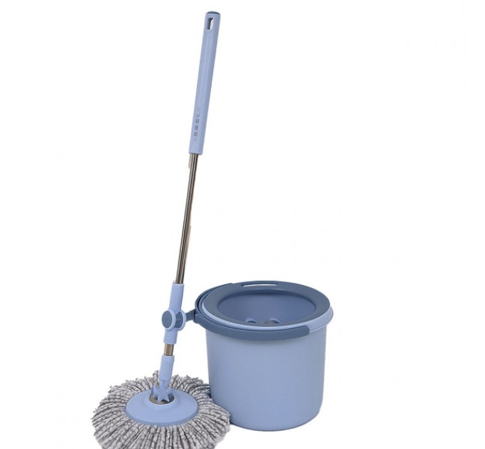 Комплект для прибирання швабра мотузкова та відро Комплект для прибирання швабра мотузкова та відро