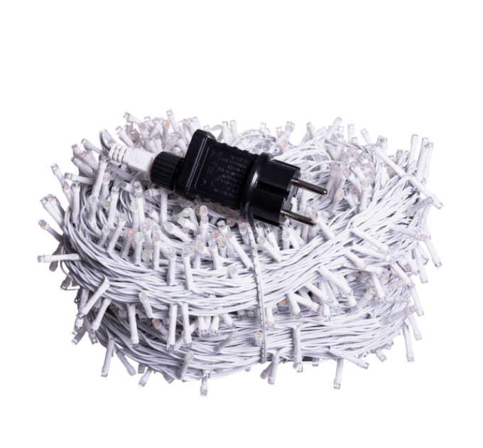 Гірлянда Нитка вулична 1000 LED 100 м біла, мультиколор