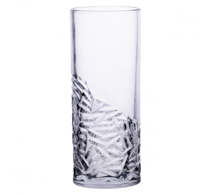 Ваза декоративная Novare 29.5 см из толстого стекла.