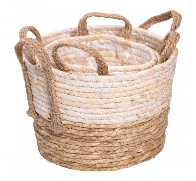 Набір кошиків для зберігання речей 3 штуки