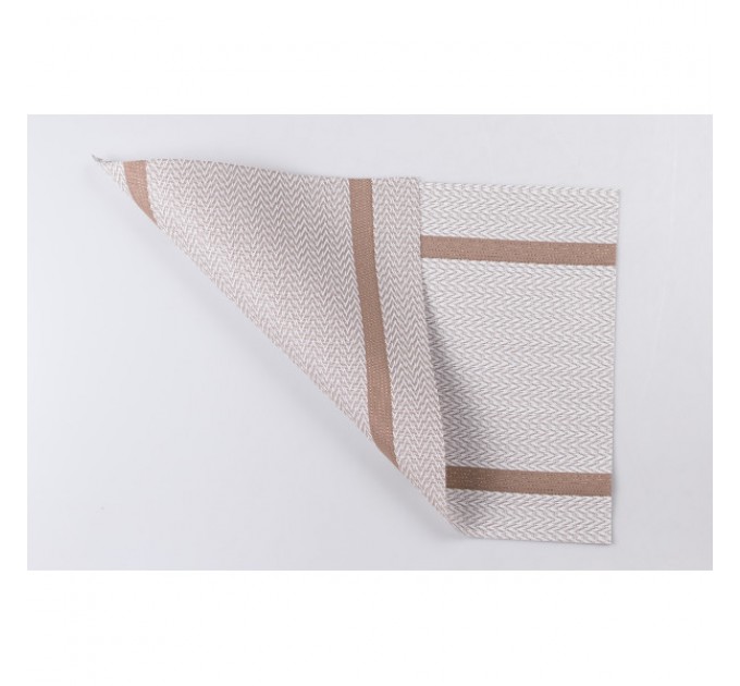 Килимок для сервірування столу Western 45*30 см, білий