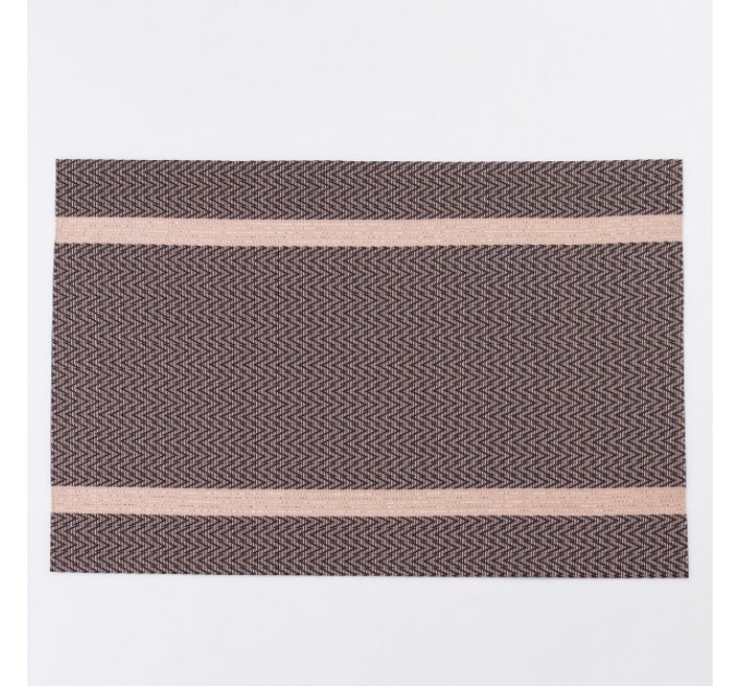 Коврик для сервировки стола Western 45*30 см, коричневый