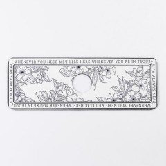 Килимок під змішувач вологовбираючий 37,5*13 см, білий