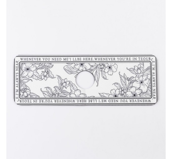 Килимок під змішувач вологовбираючий 37,5*13 см, білий