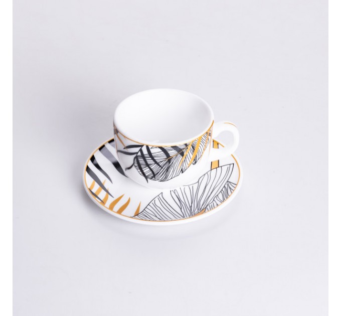 Столовый сервиз на 6 персон фарфоровый Palm