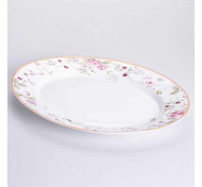 Столовый сервиз на 6 персон фарфоровый Strawberry