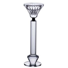 Підсвічник скляний Crystal lotus декоративний 21.3 см