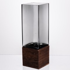 Ваза для квітів та декору Smart Wood 900 мл