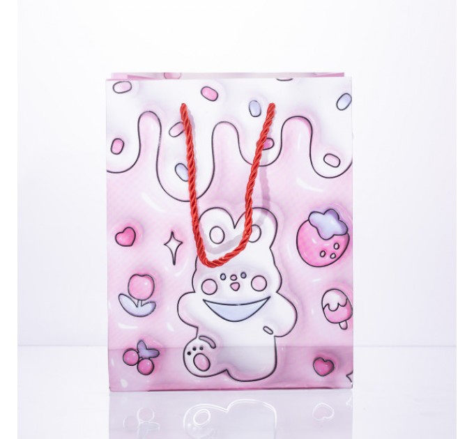 Подарунковий пакет 12 штук в упаковці 18*10*22.5 см