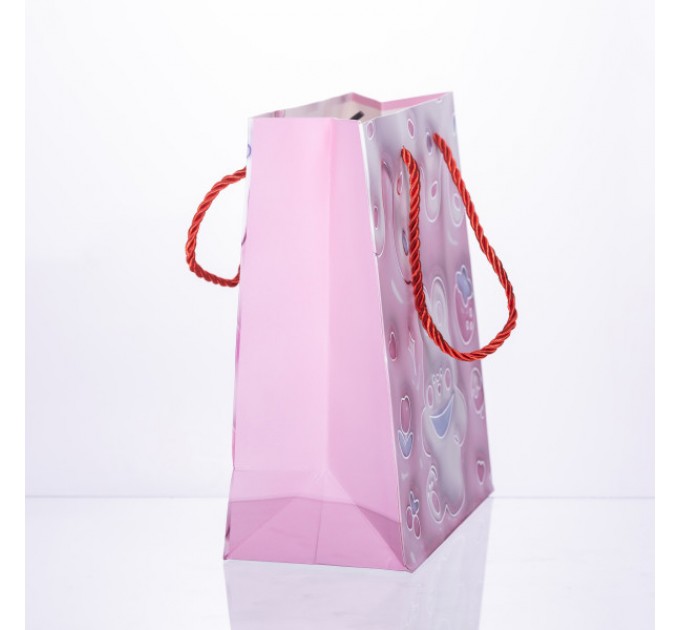 Подарунковий пакет 12 штук в упаковці 18*10*22.5 см