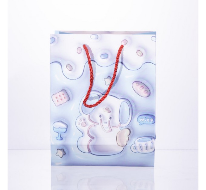 Подарунковий пакет 12 штук в упаковці 18*10*22.5 см