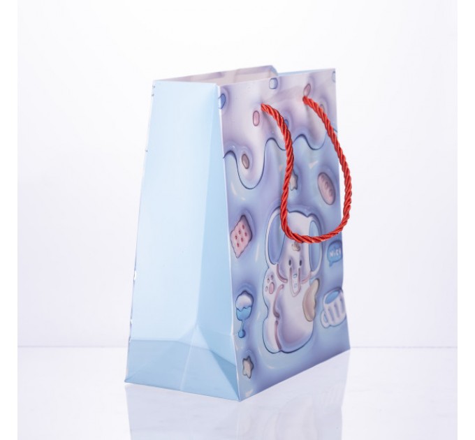 Подарунковий пакет 12 штук в упаковці 18*10*22.5 см