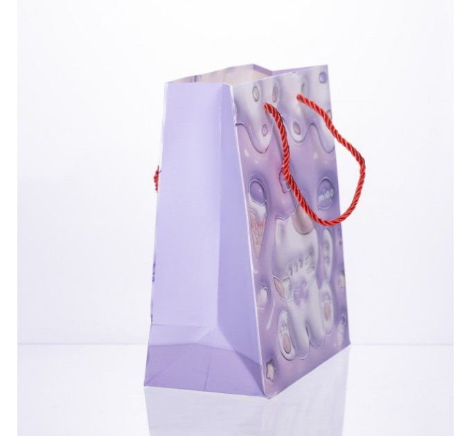 Подарунковий пакет 12 штук в упаковці 18*10*22.5 см