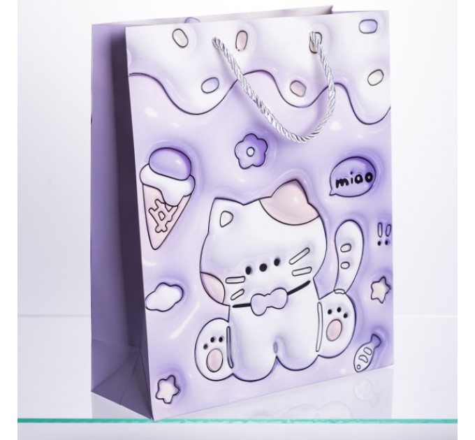 Подарунковий пакет 18*10*22,5 см 12 штук в упаковці