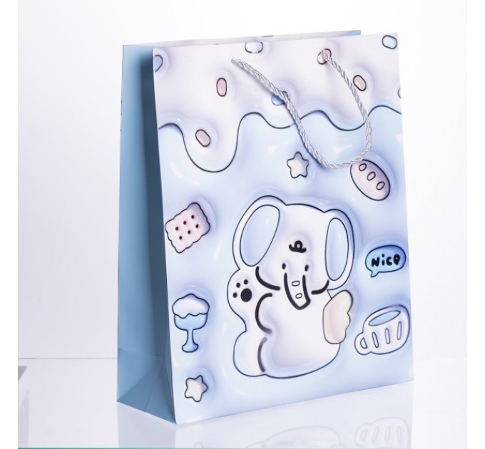 Подарунковий пакет 18*10*22,5 см 12 штук в упаковці