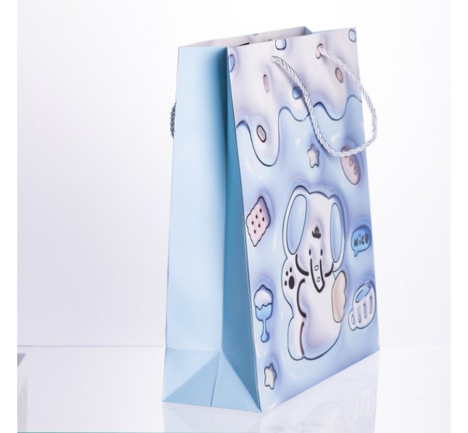 Подарунковий пакет 18*10*22,5 см 12 штук в упаковці