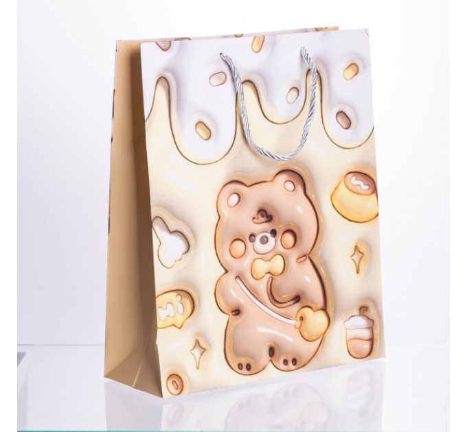 Подарунковий пакет 18*10*22,5 см 12 штук в упаковці