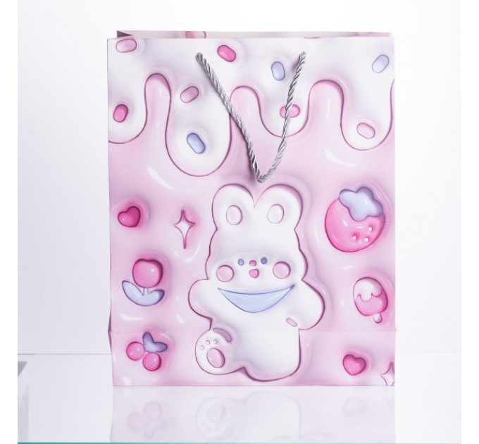 Подарунковий пакет 18*10*22,5 см 12 штук в упаковці