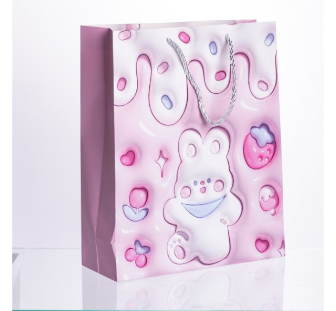 Подарунковий пакет 18*10*22,5 см 12 штук в упаковці