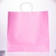 Подарочный пакет 42*14*40 см крафтовый 12 штук в упаковке, розовый Подарочный пакет 42*14*40 см крафтовый 12 штук в упаковке, розовый
