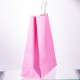 Подарунковий пакет 42*14*40 см крафтовий 12 штук в упаковці, рожевий