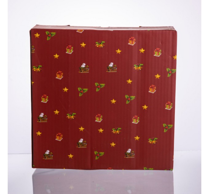 Набір тарілок Christmas Magic порцелянових 7 штук 26,5/19 см