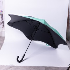 Дитяча парасоля-тростина механічна 90 см, зелений