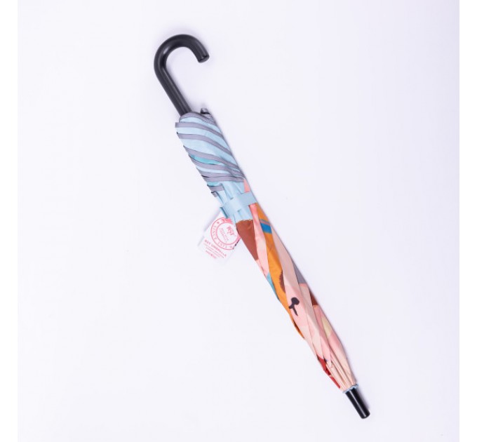 Детский зонт-трость механический 90 см, синий