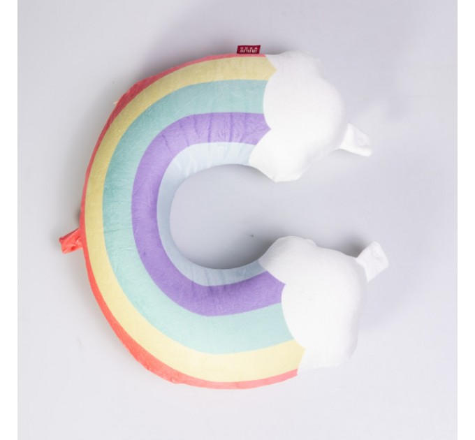 Подушка для шиї Rainbow U-подібна, рожевий