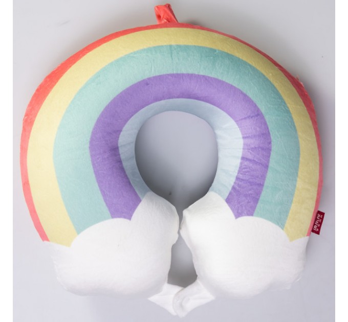 Подушка для шиї Rainbow U-подібна, рожевий